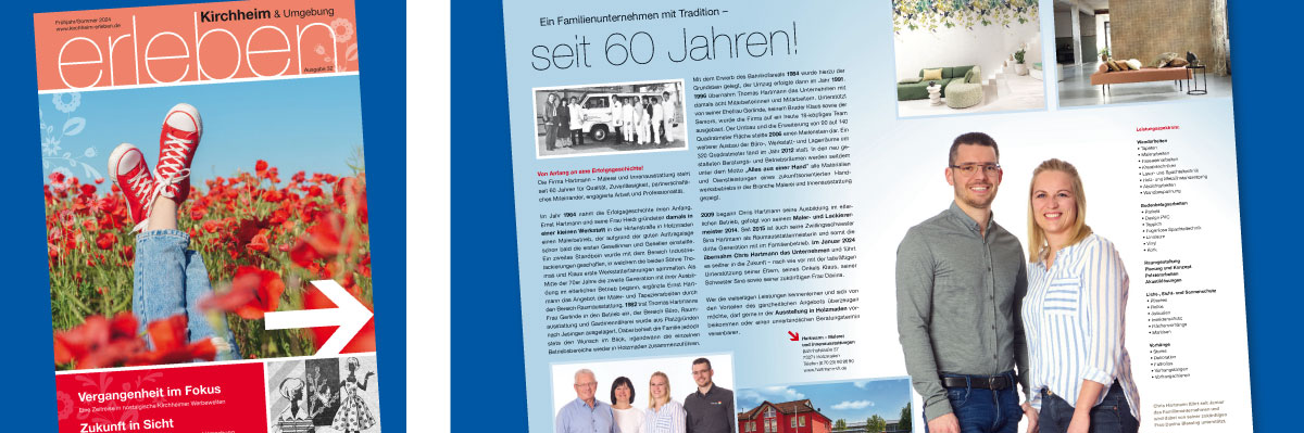 News - Beitrag über 60 jahre Kirchheim erleben – Hartmann in Holzmaden